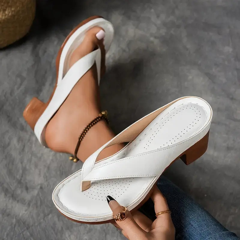 Aurelia™ | Comfortable Chunky Heel Sandals for an Unmatched Style