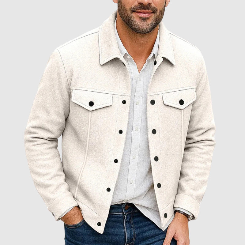 Daviel | Elegant Button-Front Jacket for an Unmissable Style