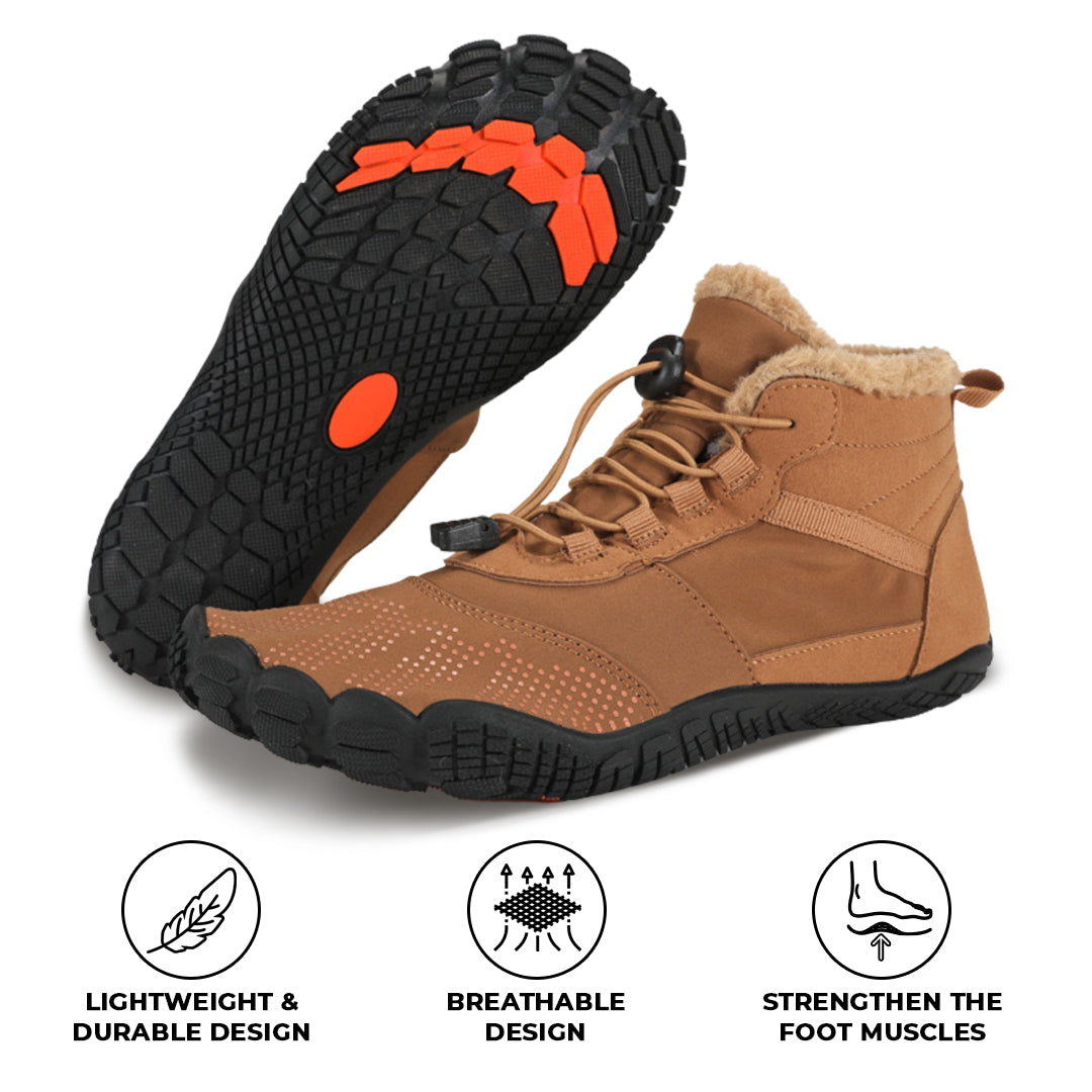 Frost Flex - Winter Barefoot Shoes with Non-Slip and Waterproof Design for Men and Women