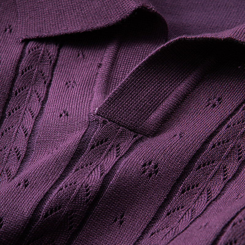 Jerome Prestige Knitted Polo for a versatile and elegant style