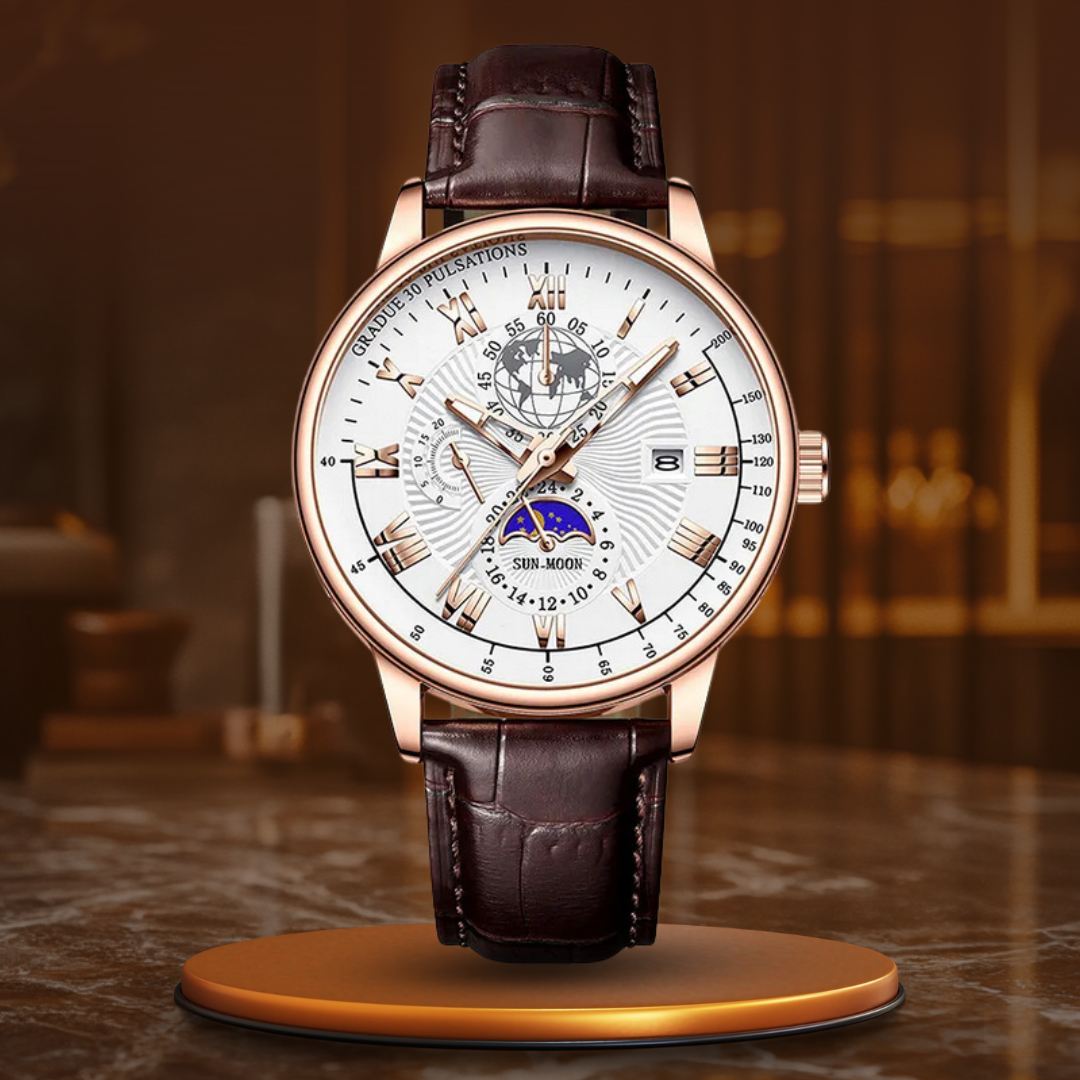 Elegant luxury sports watch for a sophisticated sporty style