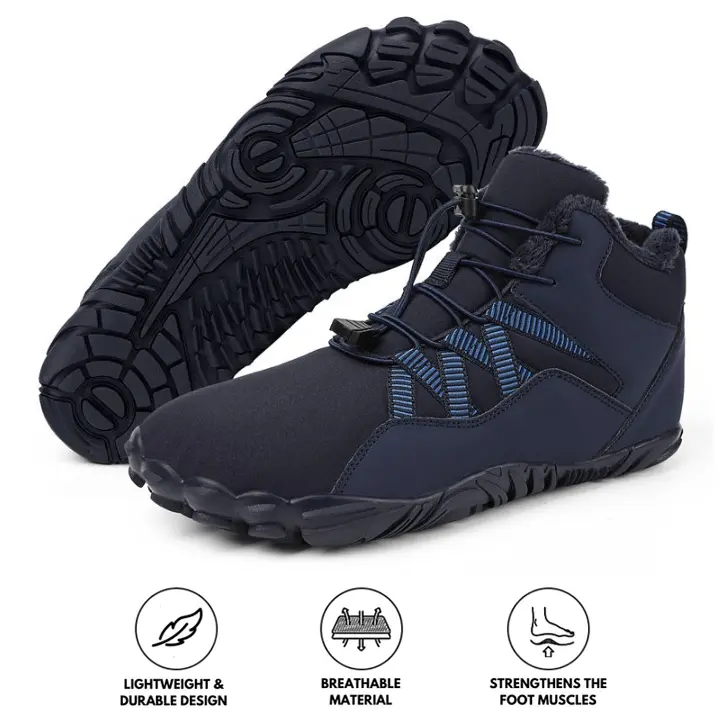 Ultra comfortable and warm winter boots for men – Zero comfort with easy-to-wear shoes for all your outdoor activities