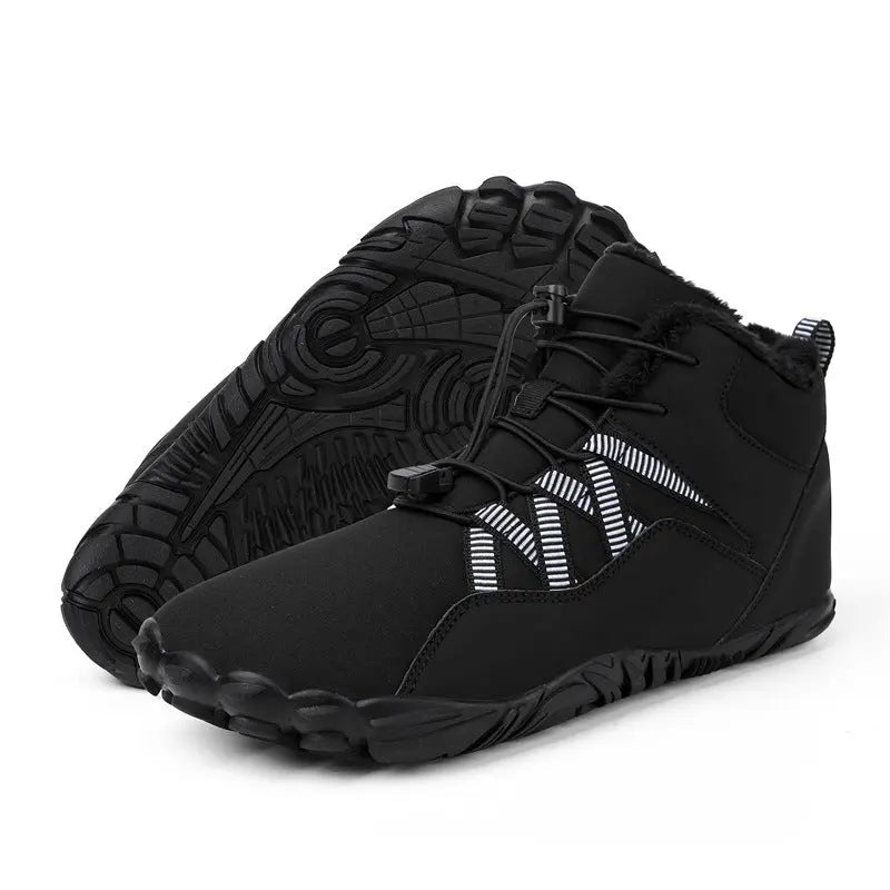 Winter men's boots – Warm, weather-resistant, and barefoot-style design for ultimate comfort