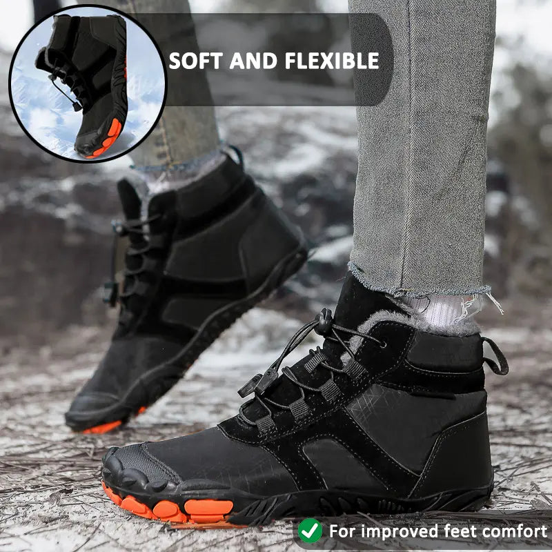 Winter Adventure Boots Unisex – Flexible, Waterproof Snow Boots for Comfort and Support