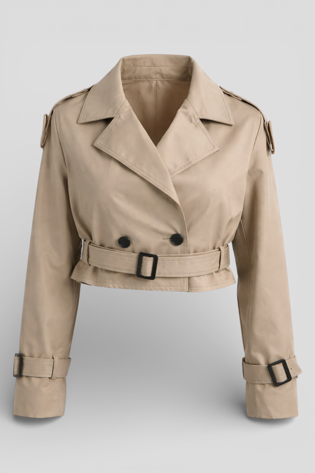 Claire | Elegant Cut Trench Coat