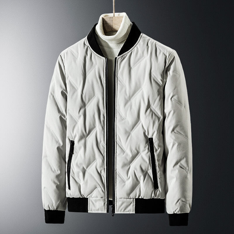 Chester Duck Down Jacket - Lightweight Warm Coat with Locking Feeling