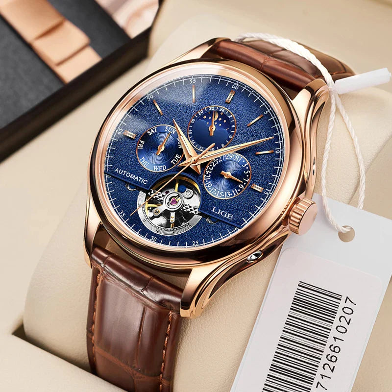 Luxury Mechanical Automatic Tourbillon Watch