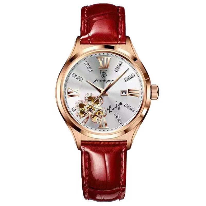 Elegant Moonphase Dial Wristwatch