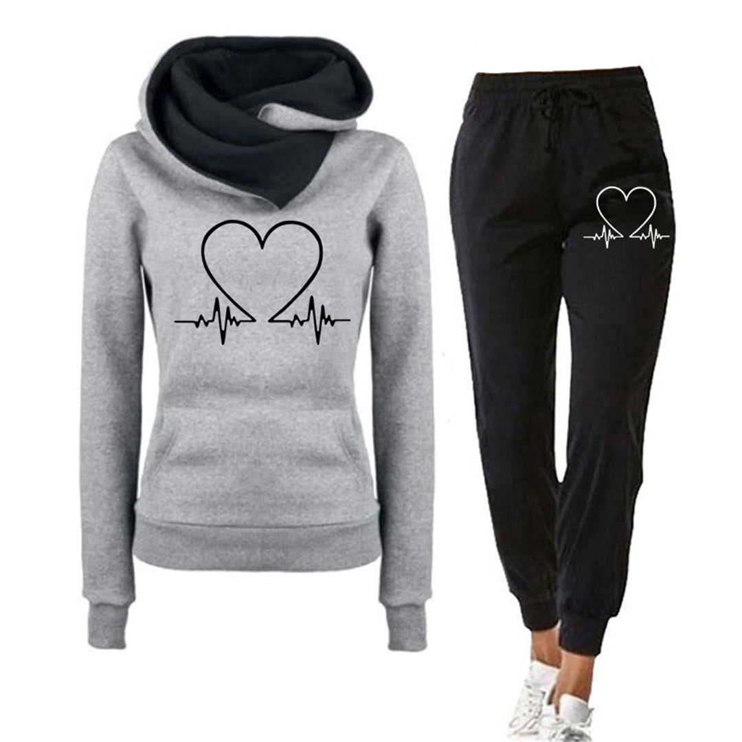 Mia | Women's Comfortable Relaxed Fit Two-Piece Tracksuit for Stylish Casual Wear