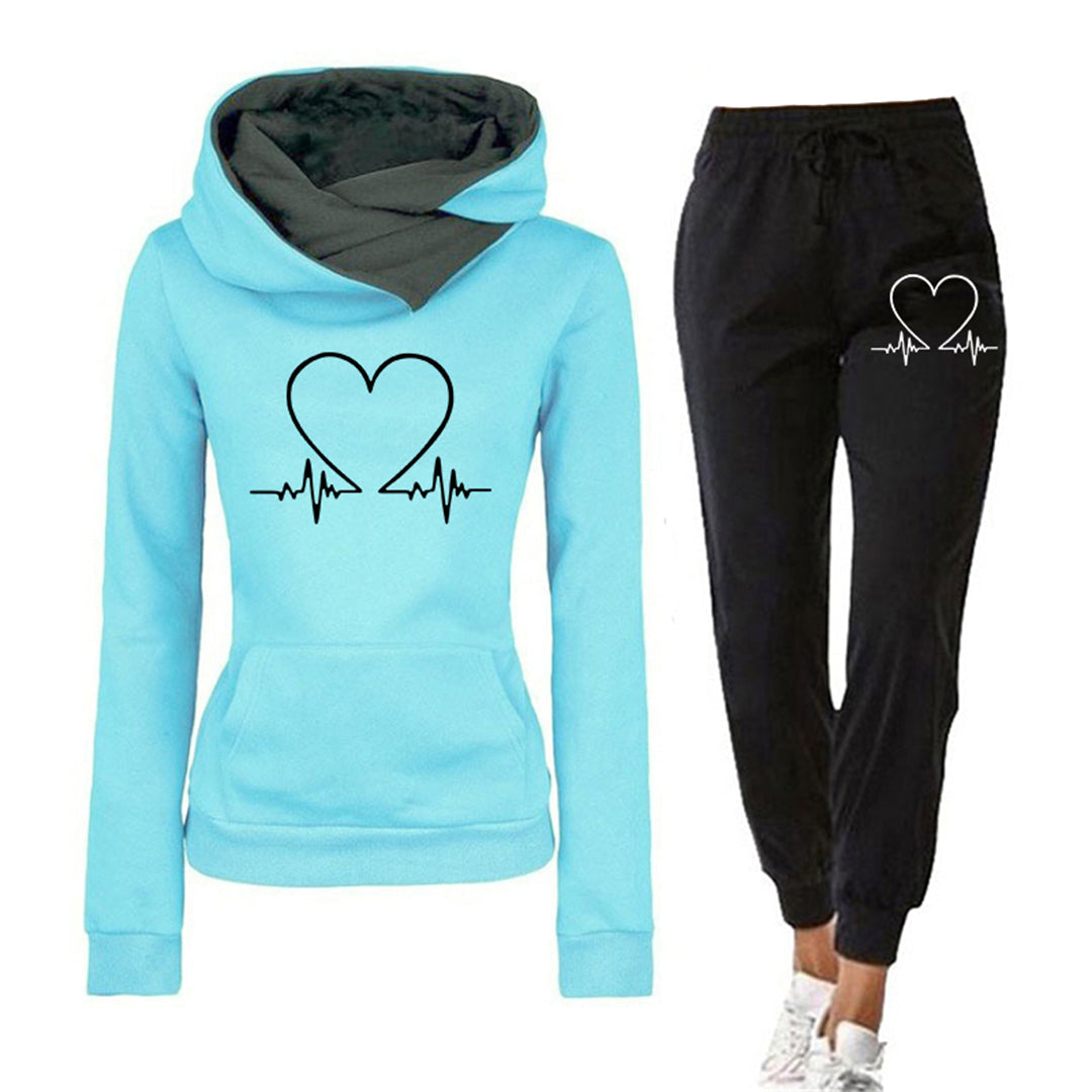 Mia | Women's Comfortable Relaxed Fit Two-Piece Tracksuit for Stylish Casual Wear