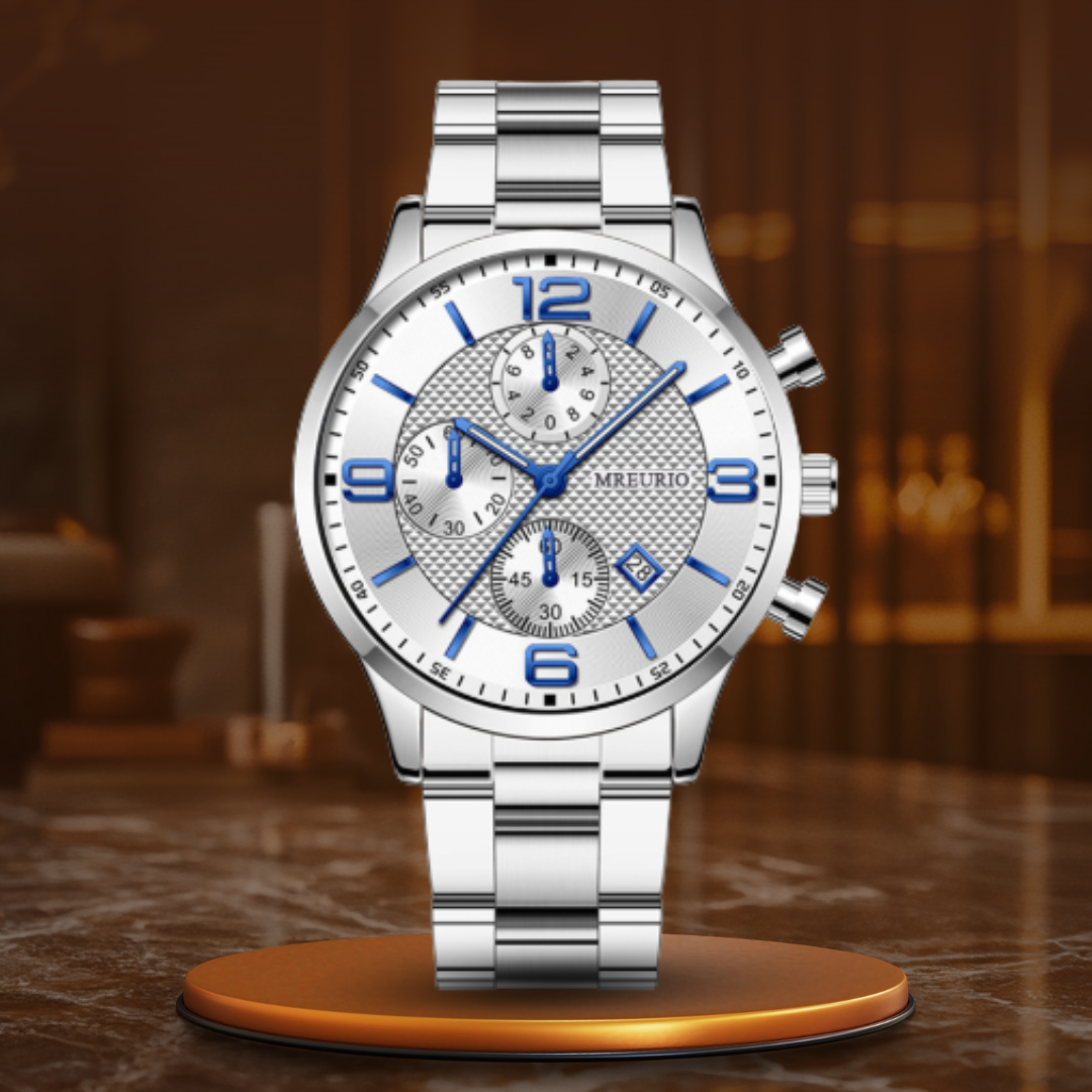 Elegant luxury watch for businessmen