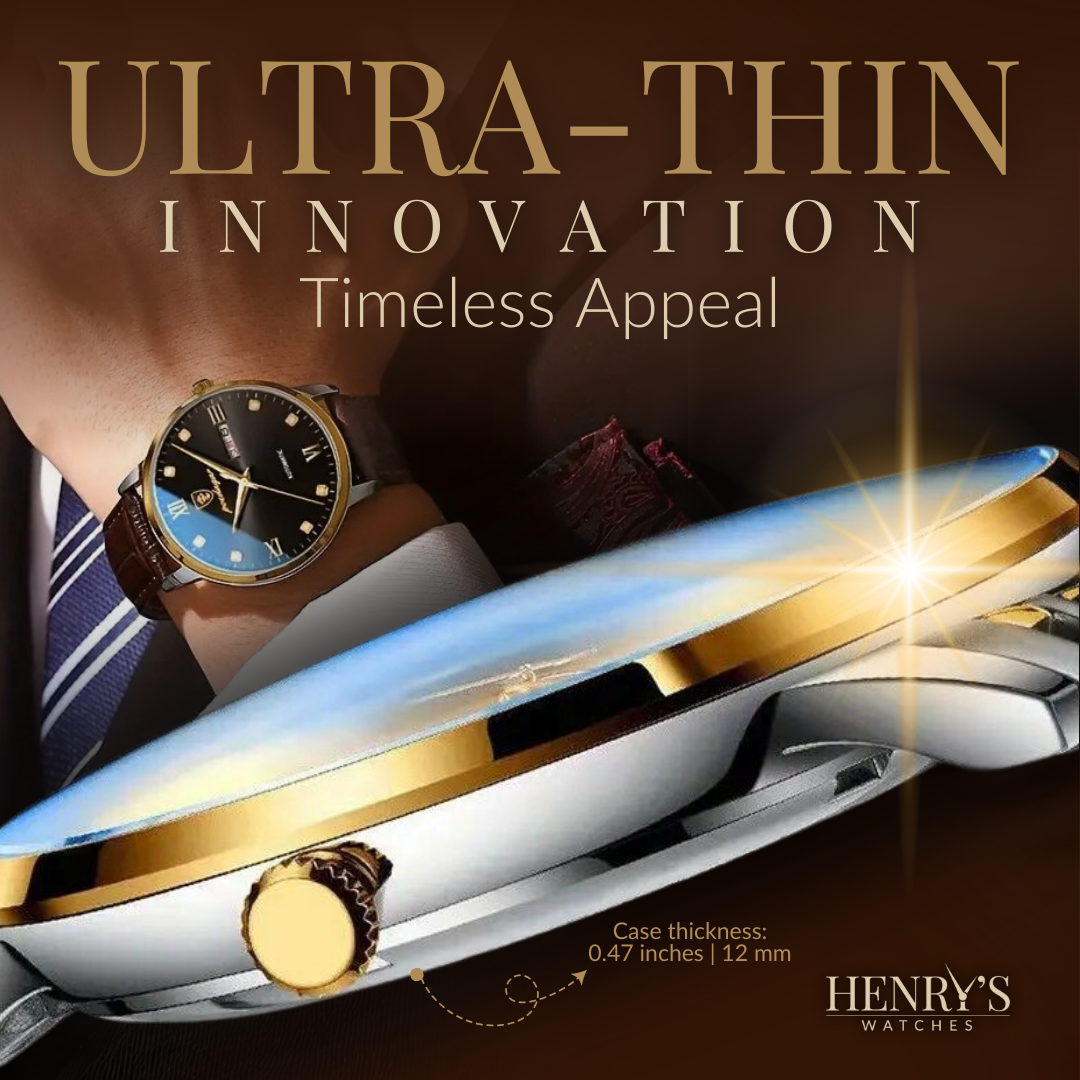 Men's Durable Watch with Luminescent Display