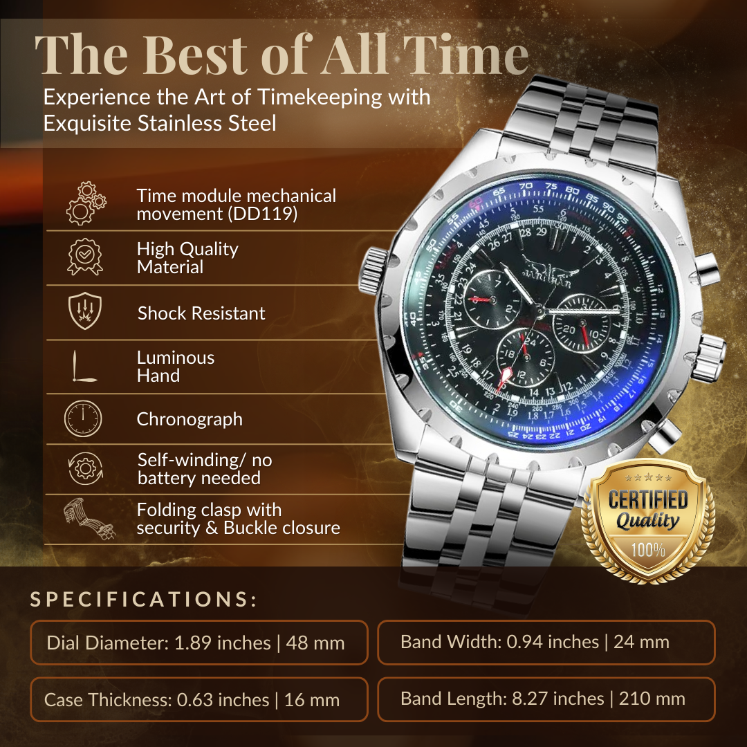 High-Quality Mechanical Military Watch