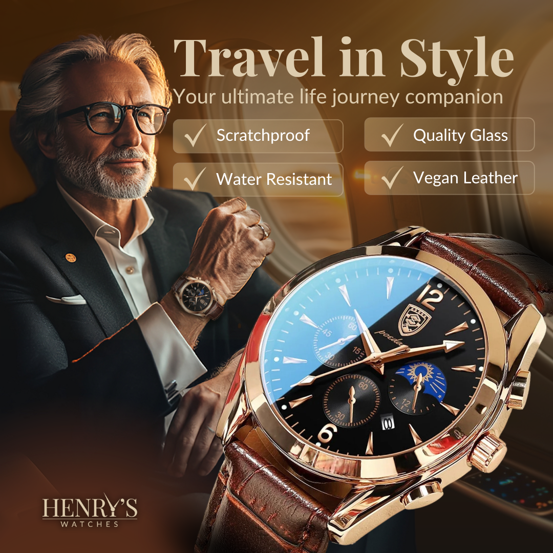 Modern men's watch - Elegant and refined style