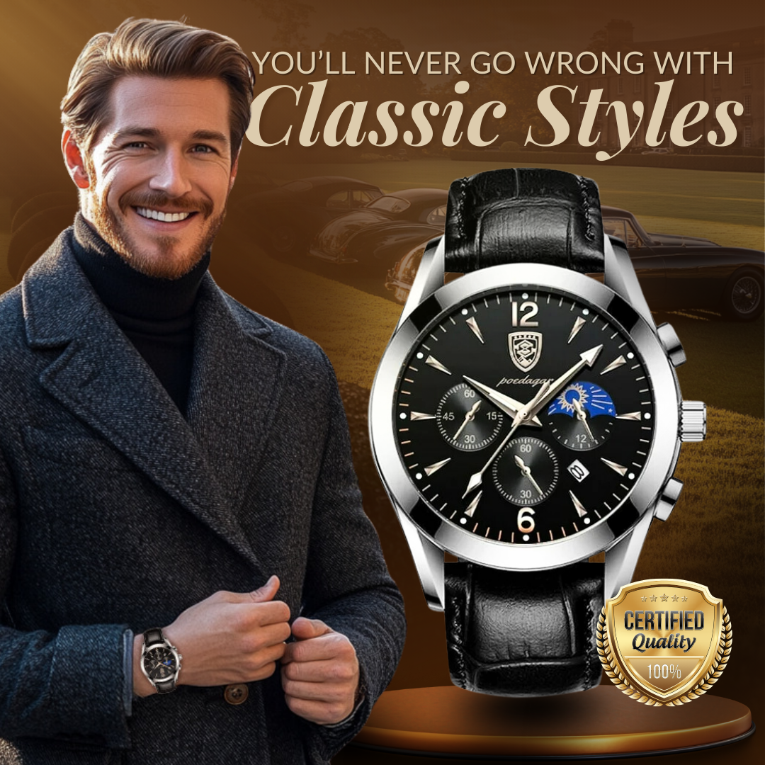 Modern men's watch - Elegant and refined style