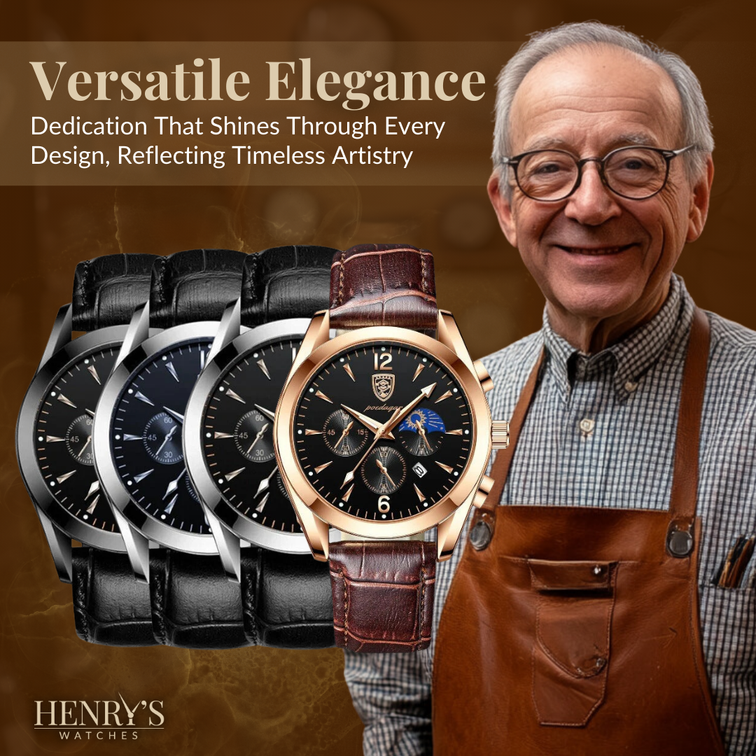 Modern men's watch - Elegant and refined style