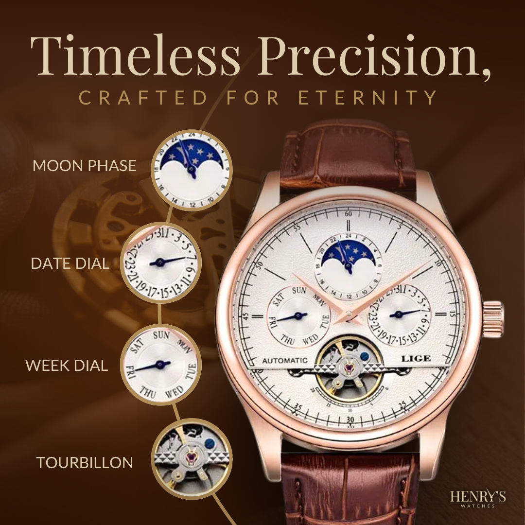 High-end automatic mechanical watch