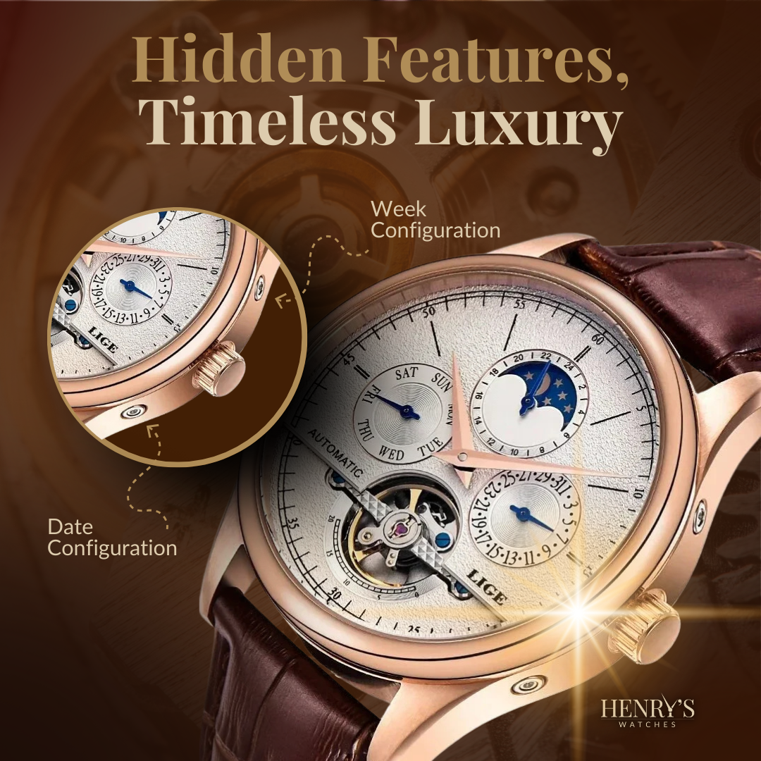 High-end automatic mechanical watch