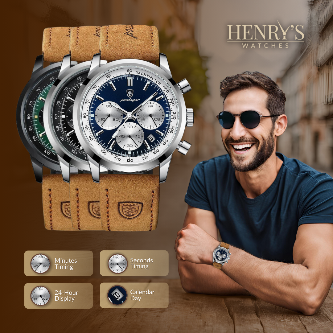 Elegant and fashionable luxury watch