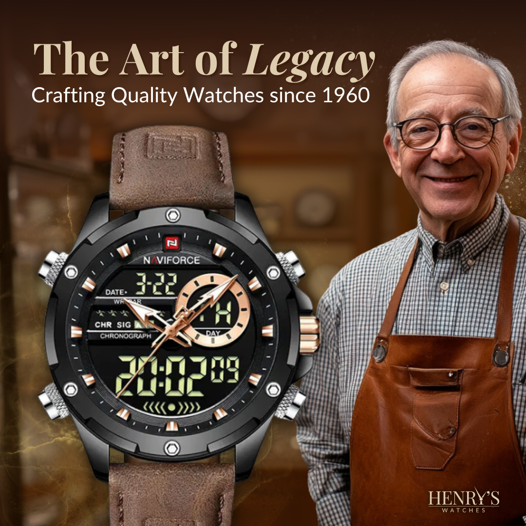 Elegant and Modern Military Watch