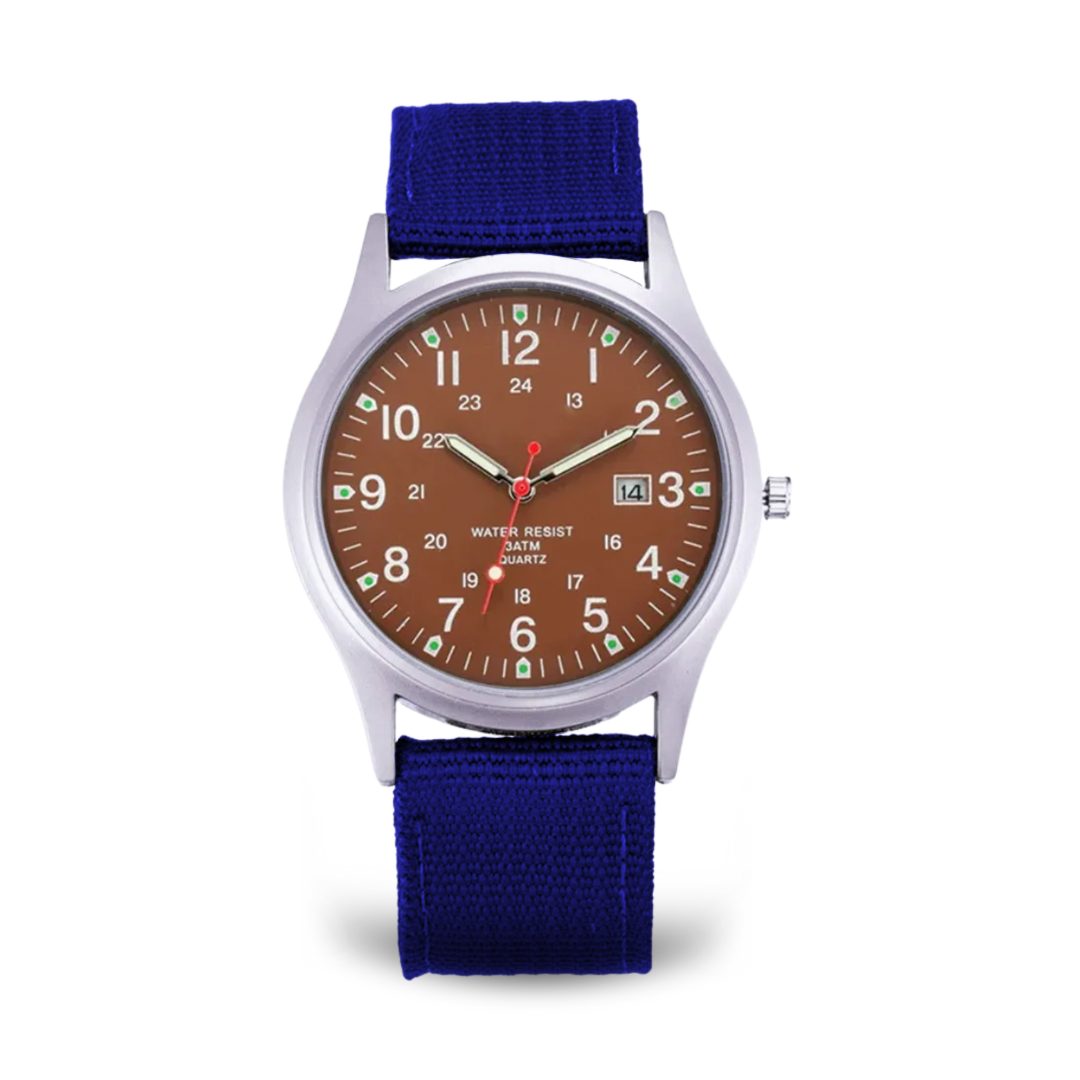 Elegant Casual Watch with Military Style