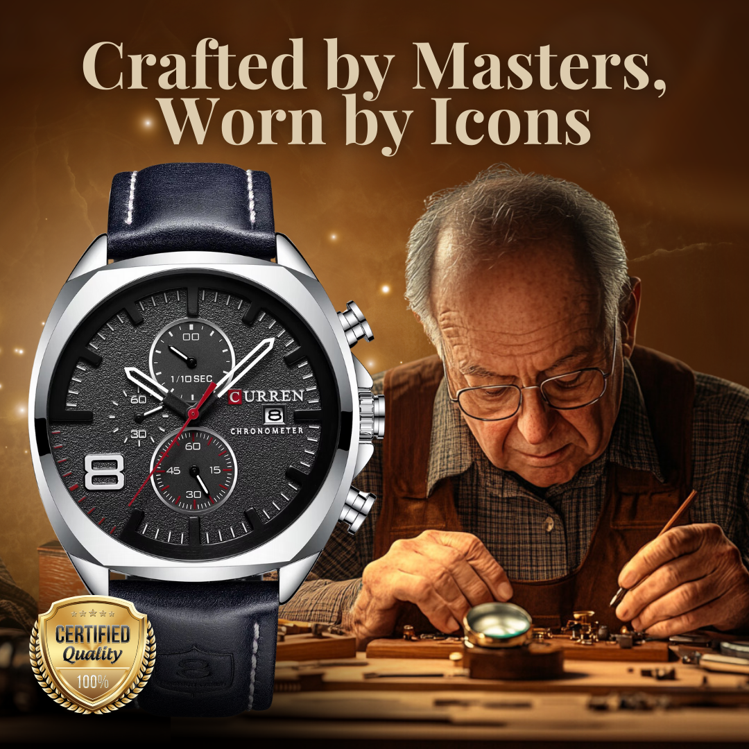 Classic Sports Military Chronograph Watch