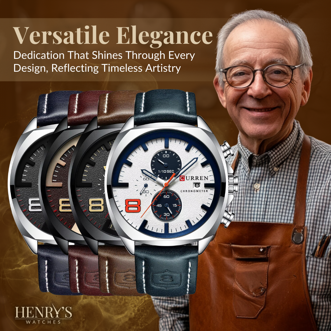 Classic Sports Military Chronograph Watch