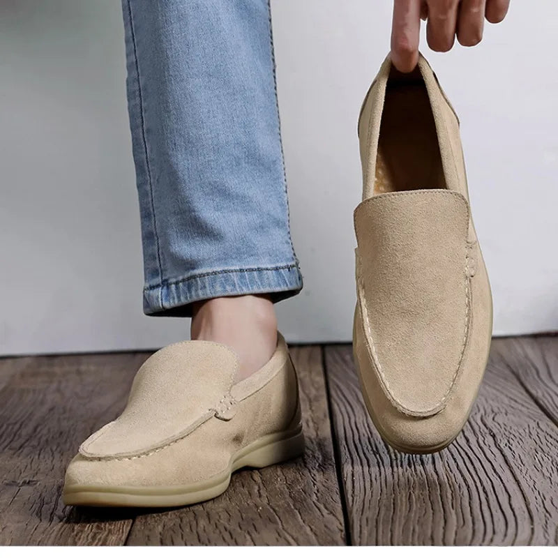 Premium Suede Moccasins - Soft, Stylish Comfort for Everyday Wear