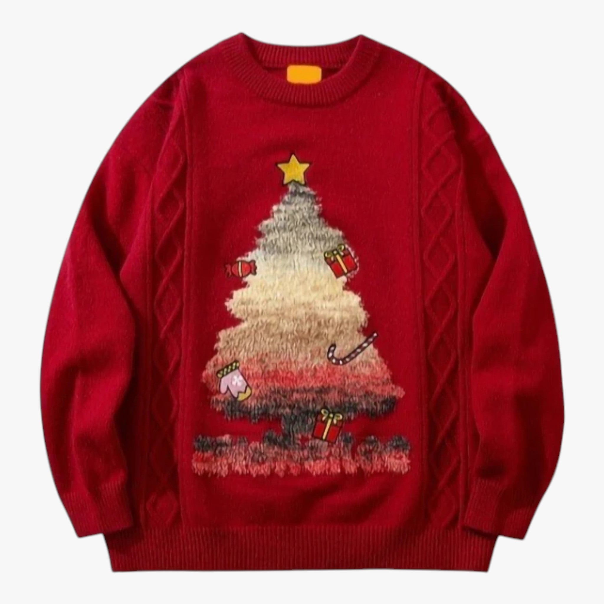 Stylish men's casual knitted sweater for autumn