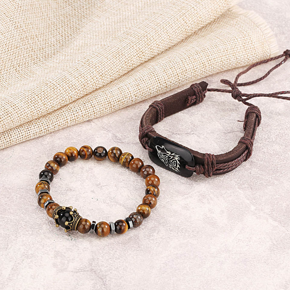 Horizon Analog Watch and Bracelet Set for a Stylish and Modern Look