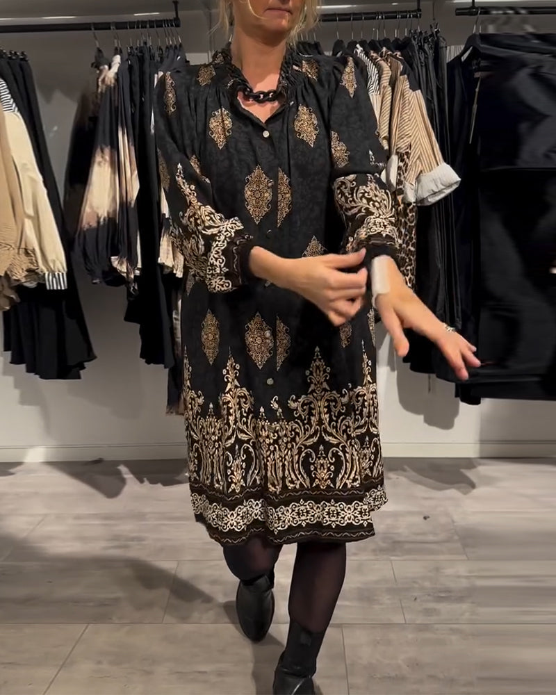 Ilse | Vintage-Inspired Dress with Button Placket 4