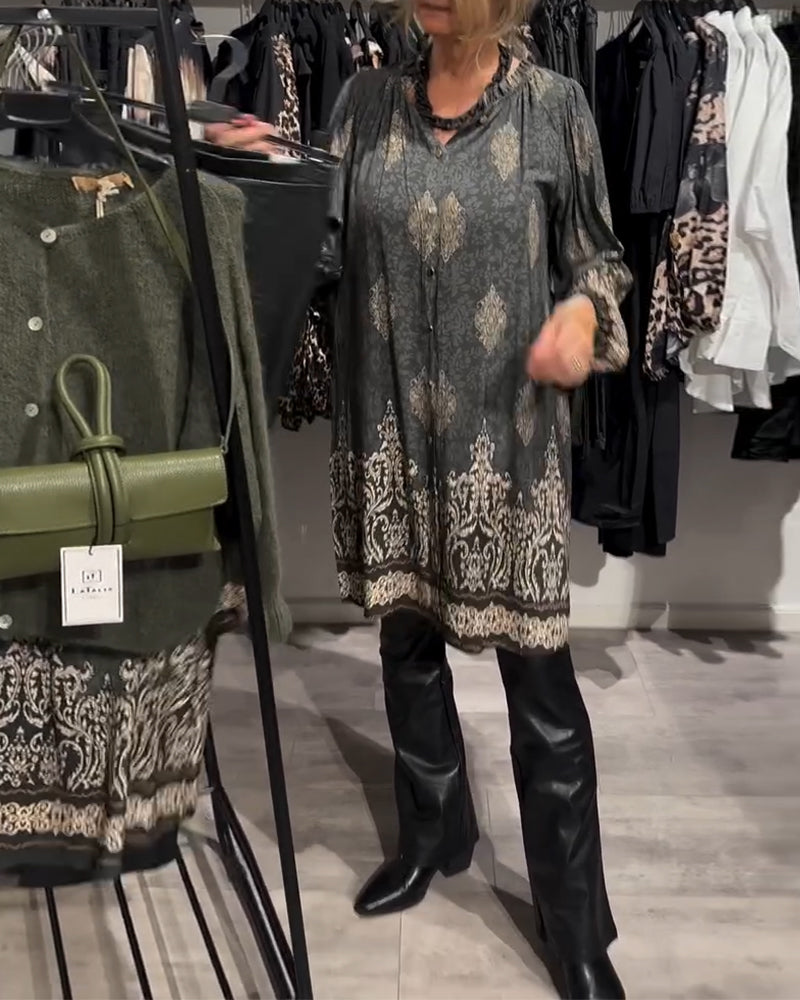 Ilse | Vintage-Inspired Dress with Button Placket 8