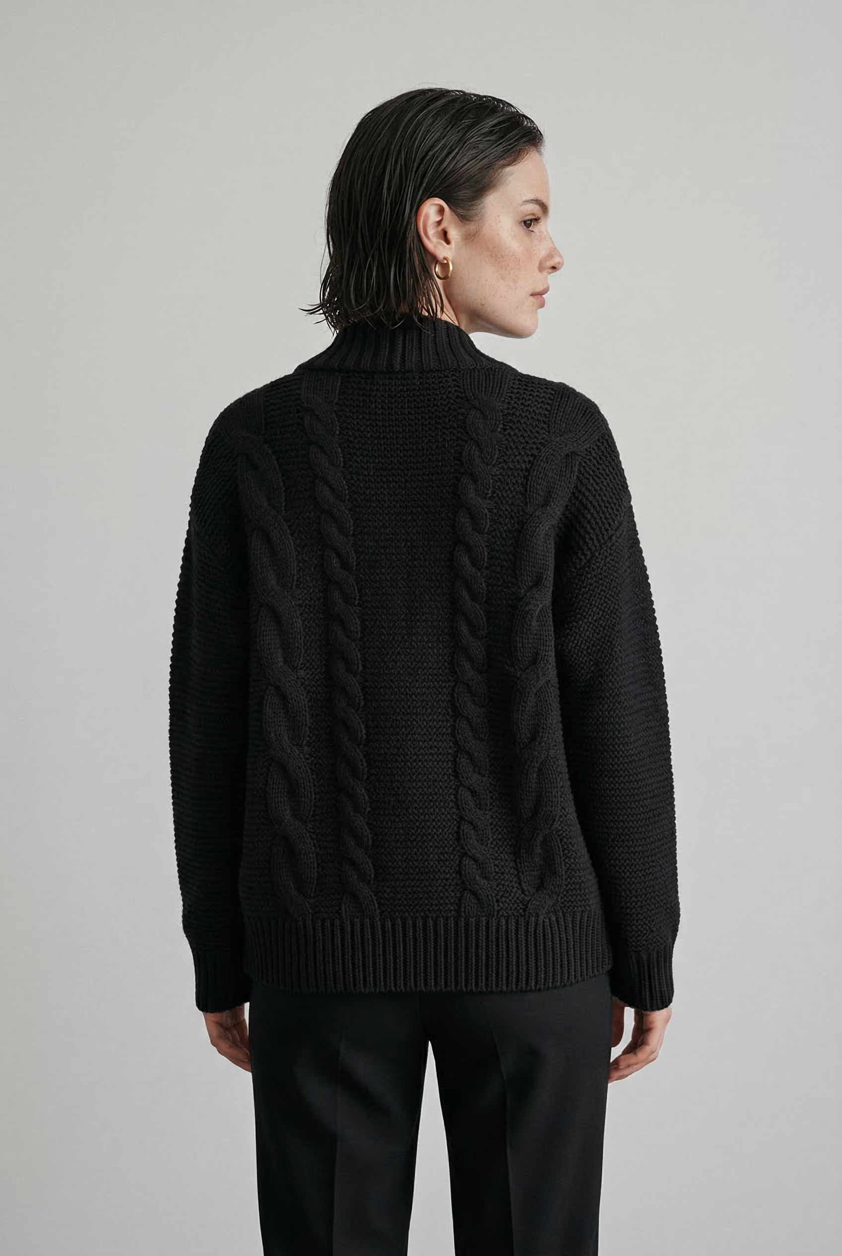 Eleanor - Casual Chunky Knit Cozy Cardigan