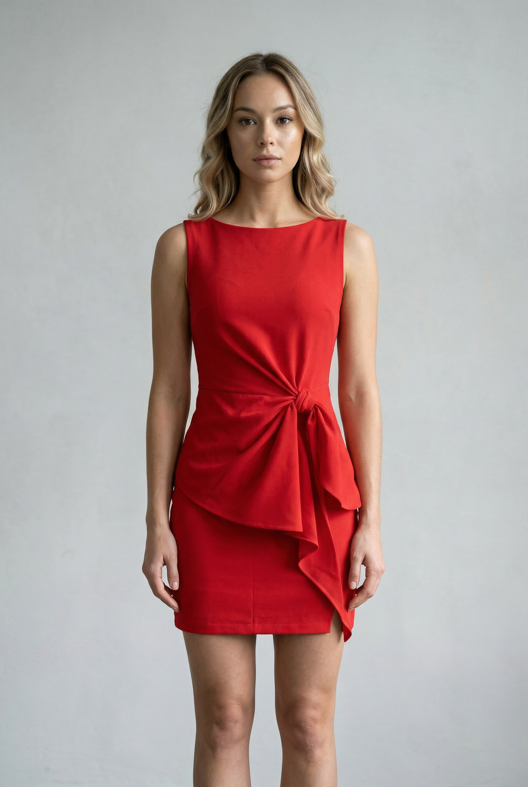 Ainsley | Chic Sleeveless Midi Dress for Effortless Style