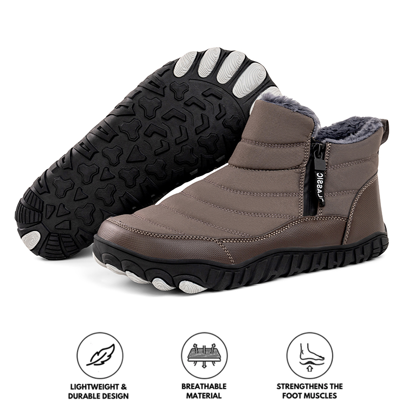 Men's Insulated Winter Boots - Waterproof, Non-slip, and Ultra Comfortable