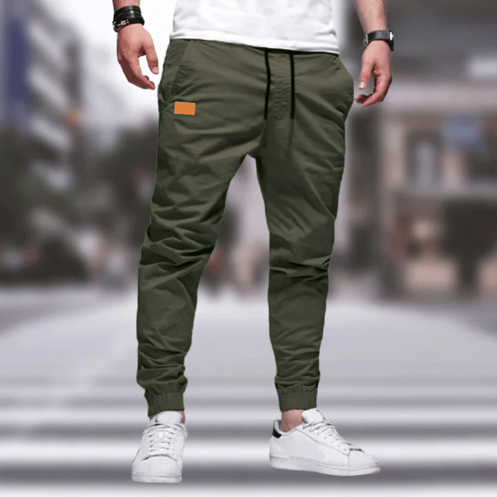 Henry - Slim Fit Jogger Crop Pants For a Casual and Comfortable Look