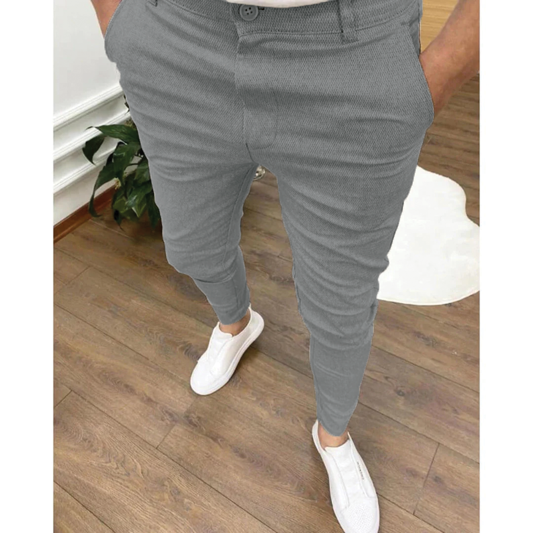 Roman - Narrow Slim Fit Trousers for an Elegant Style