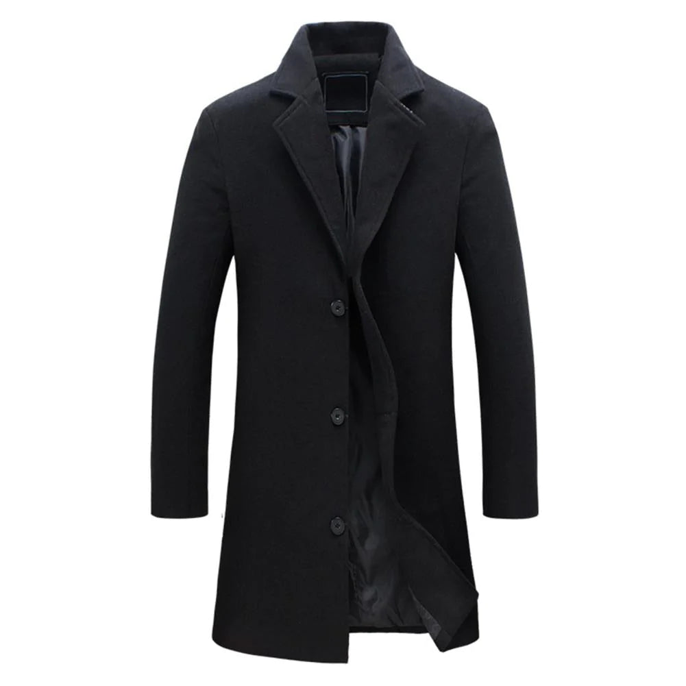 John - Elegant Unisex Wool Coat