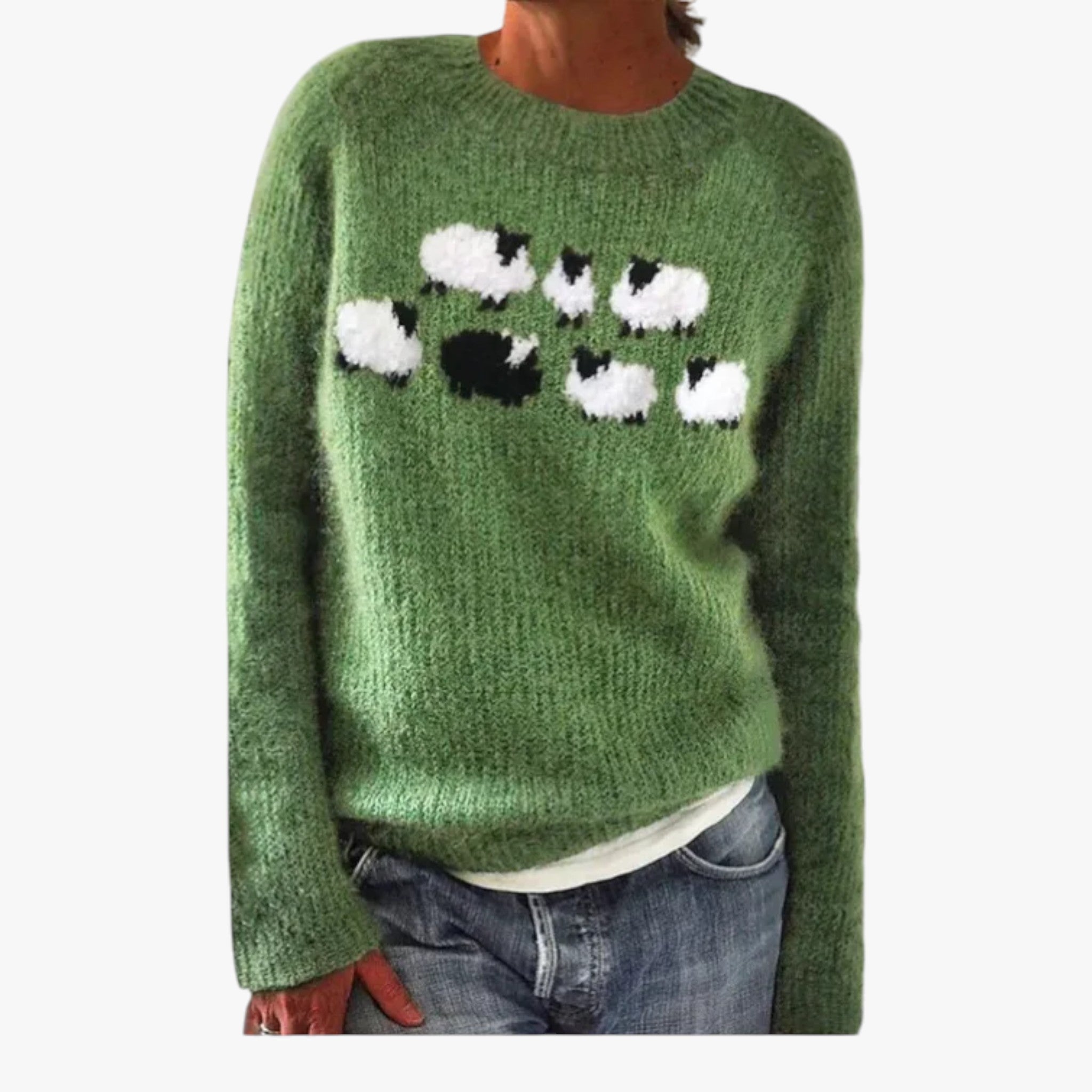 Poppy - Retro Elegant and Comfortable Chic Sweater for a Stylish Everyday