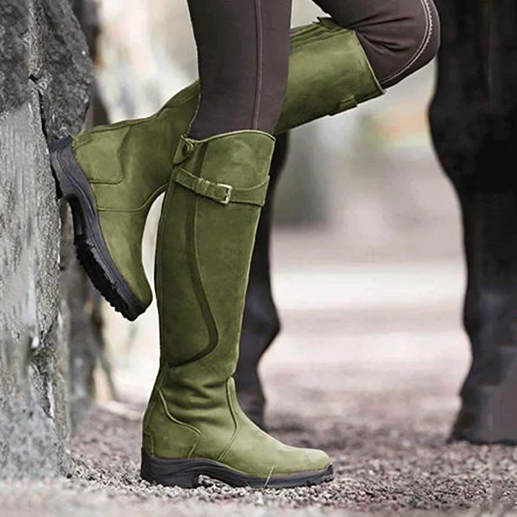 SAELA – Elegant and Trendy Leather Boots