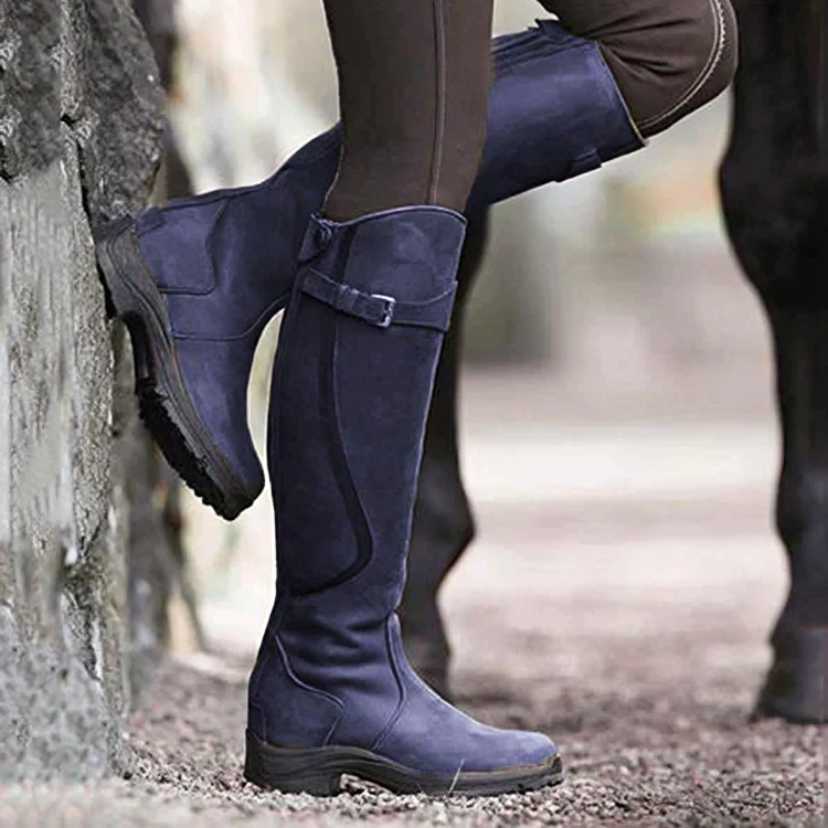 SAELA – Elegant and Trendy Leather Boots
