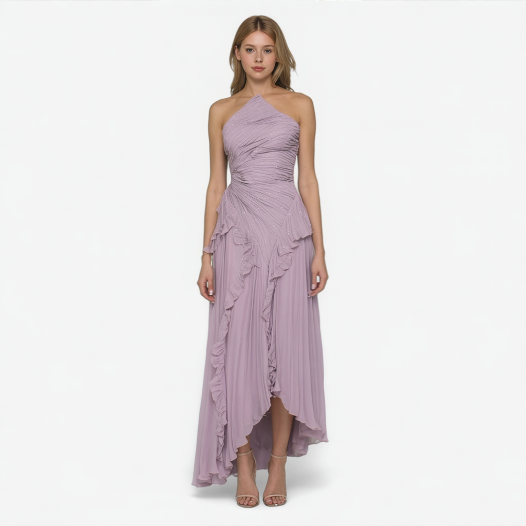 Aurie | Women's Elegant Purple Dress – Perfect for Any Occasion