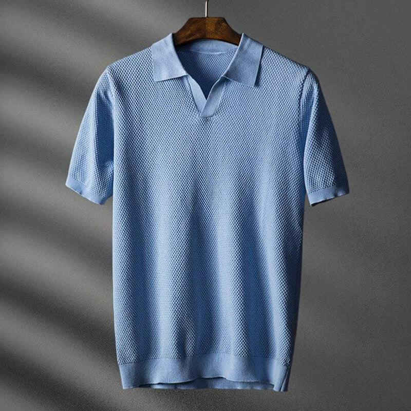 Elegant Monaco Old Money Polo Shirt for Timeless Style
