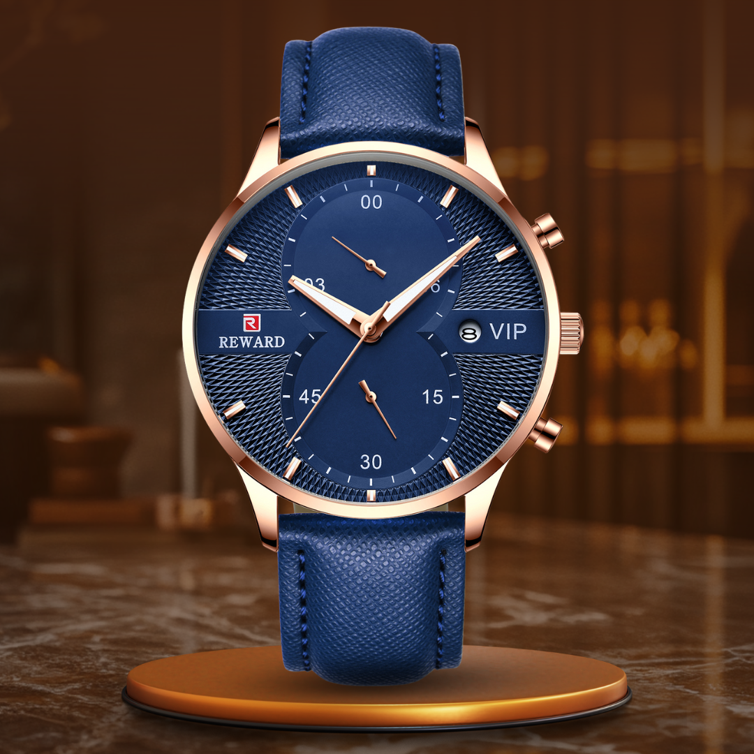 Luxurious and Elegant Quartz Chronograph Watch