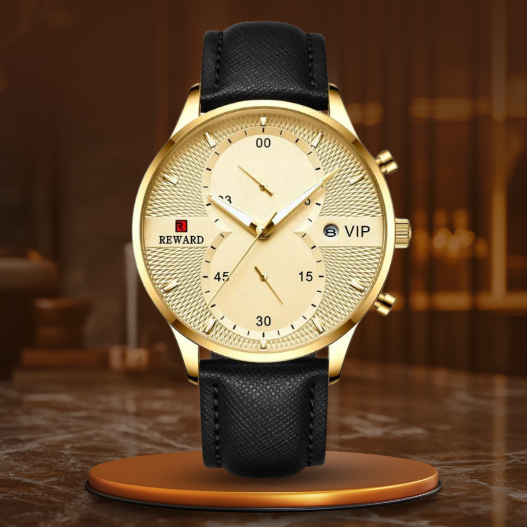 Luxurious and Elegant Quartz Chronograph Watch
