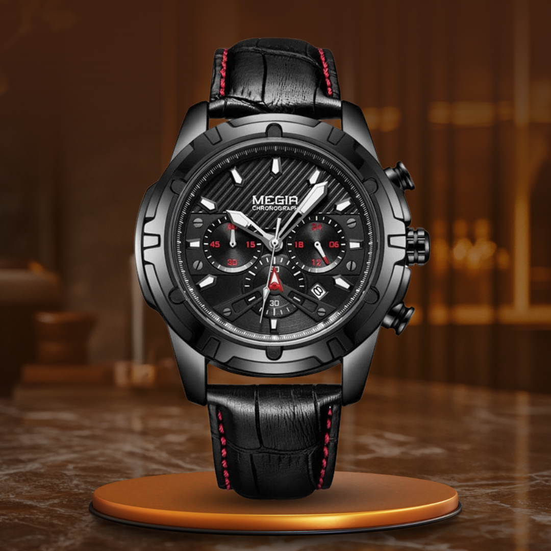 Luxury Military Chronograph Watch for Sports