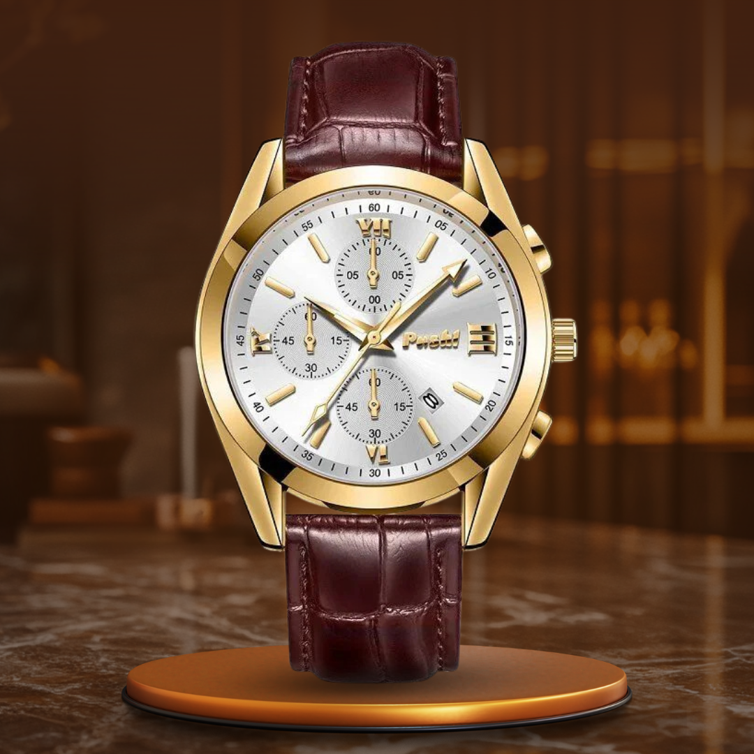 Elegant Quartz Watch for Men - Perfect for Business