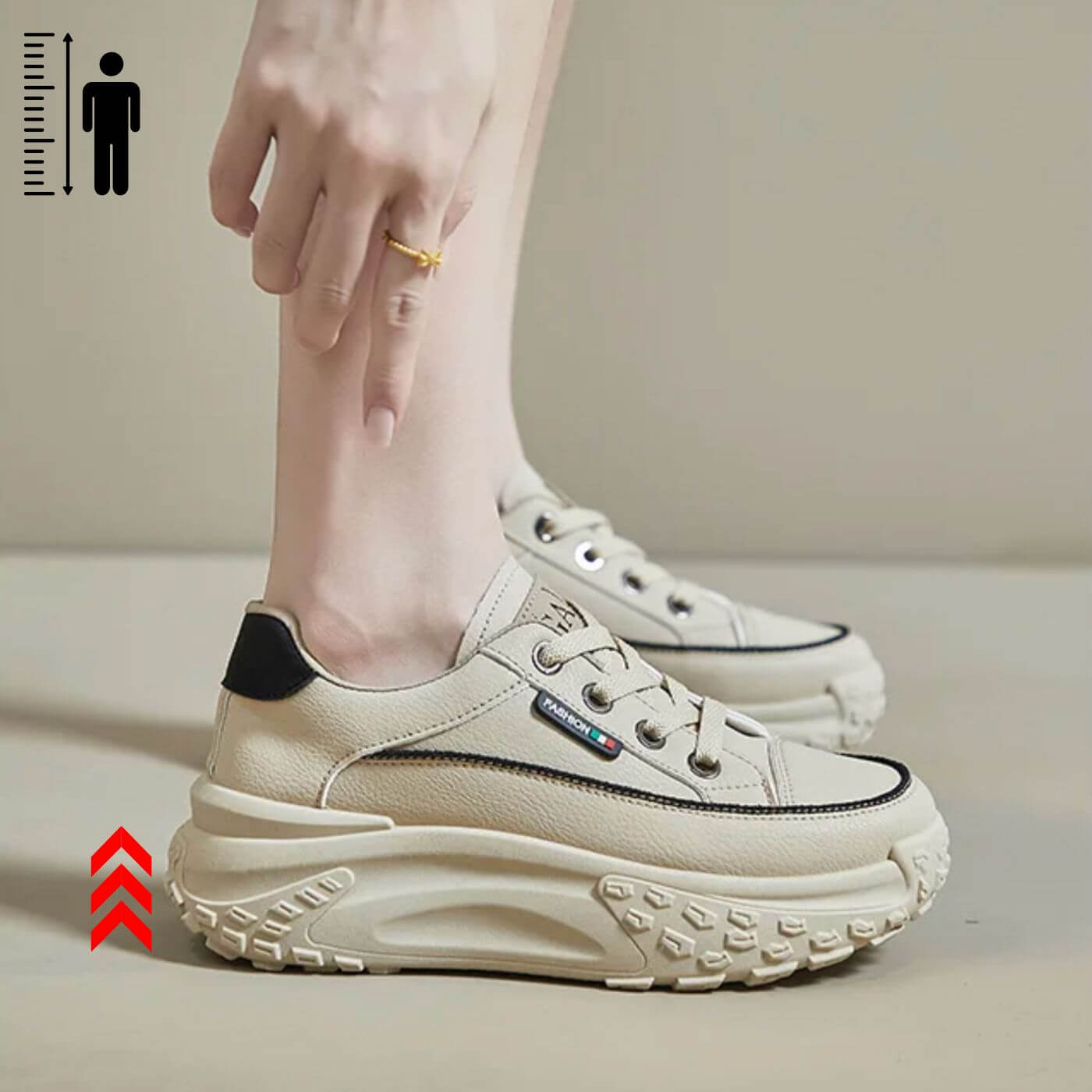 Chloe™ - fashionable orthopedic shoes with support for height increase