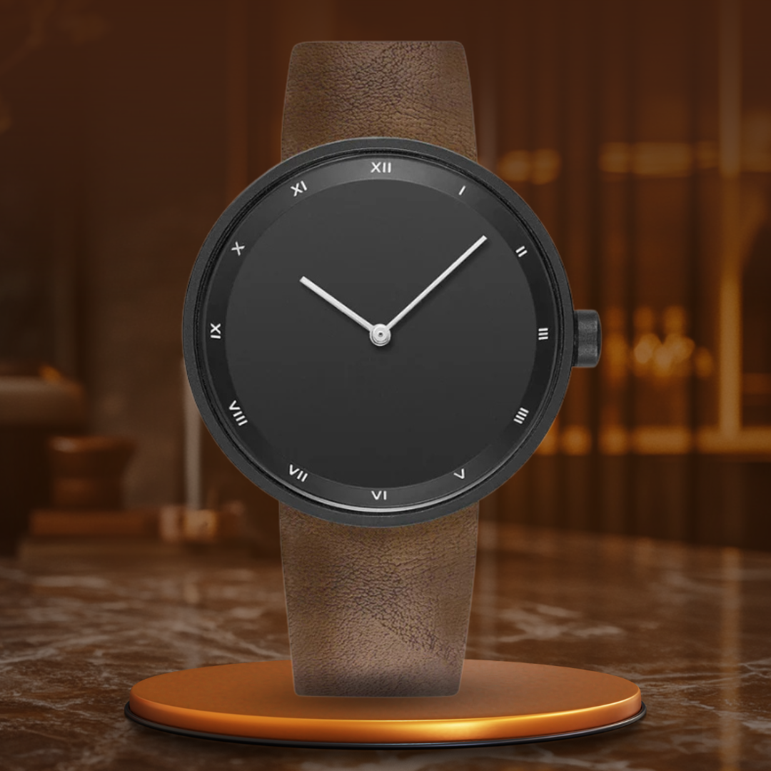 Elegant Quartz Watch with Minimalist Style