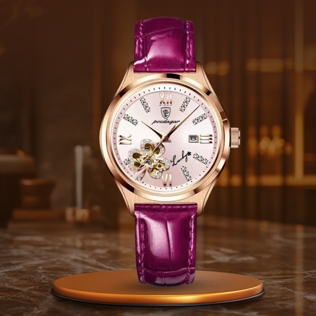 Elegant Moonphase Dial Wristwatch